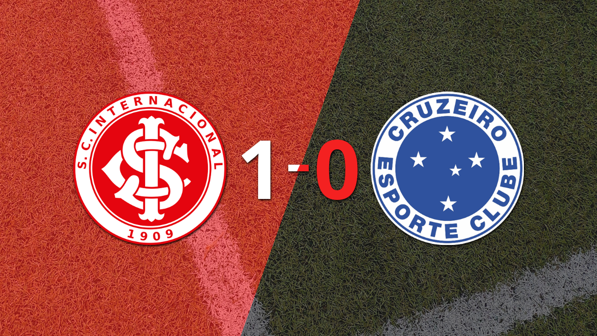 Internacional le ganó 1-0 a Cruzeiro