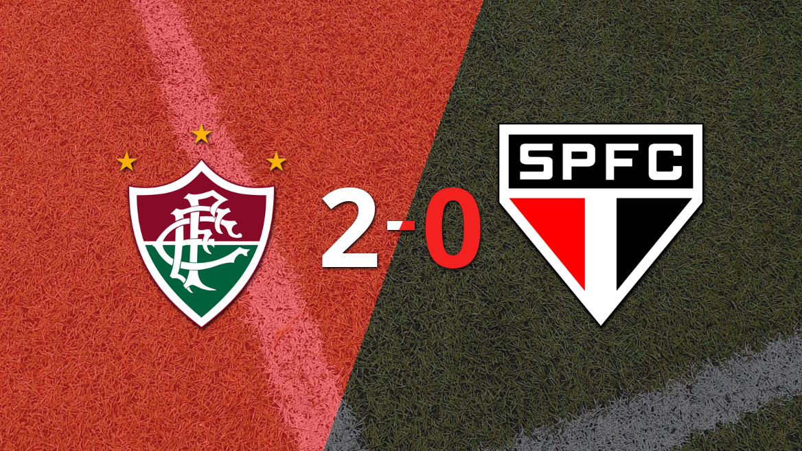 São Paulo cayó derrotada ante Fluminense por 2-0 