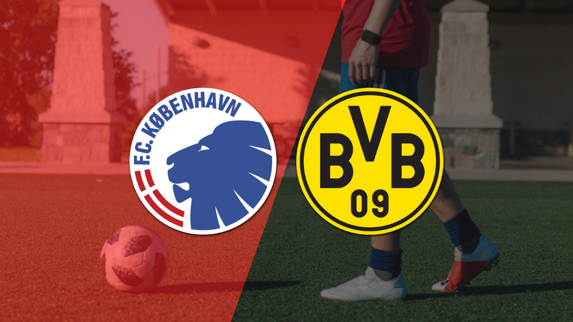 Por la fecha 3 se enfrentarán FC Copenhague y Borussia Dortmund