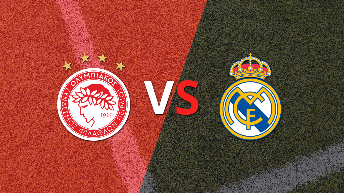 Olympiacos se enfrenta ante la visita Real Madrid por la fecha 5