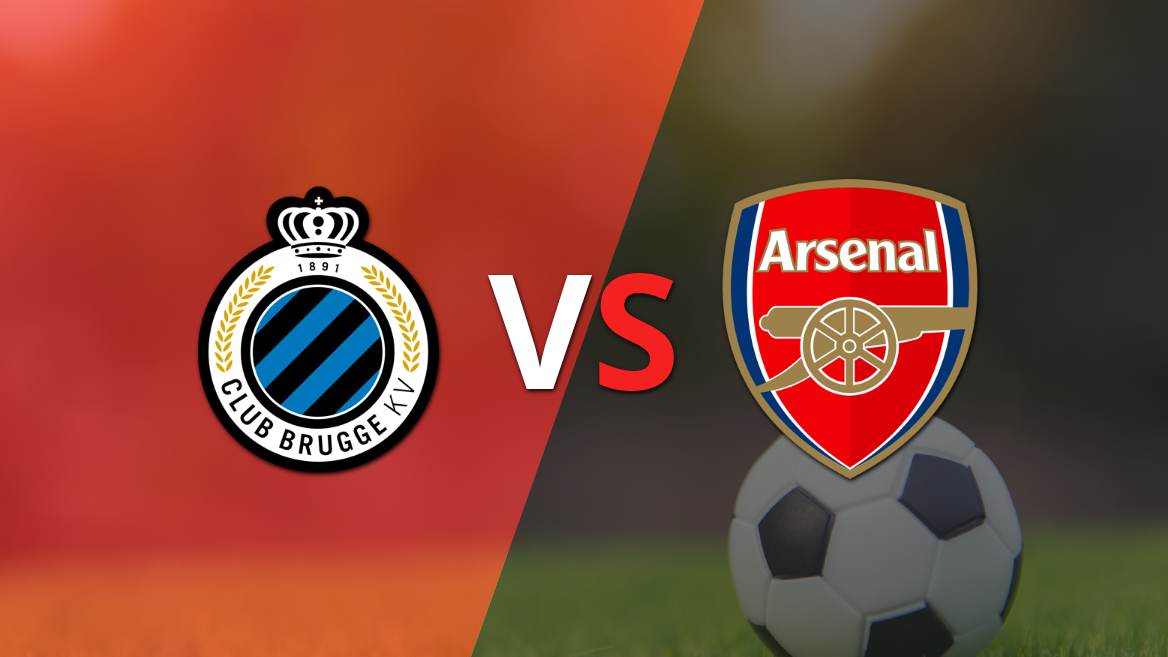 Club Brugge y Arsenal se encuentran en la fecha 6