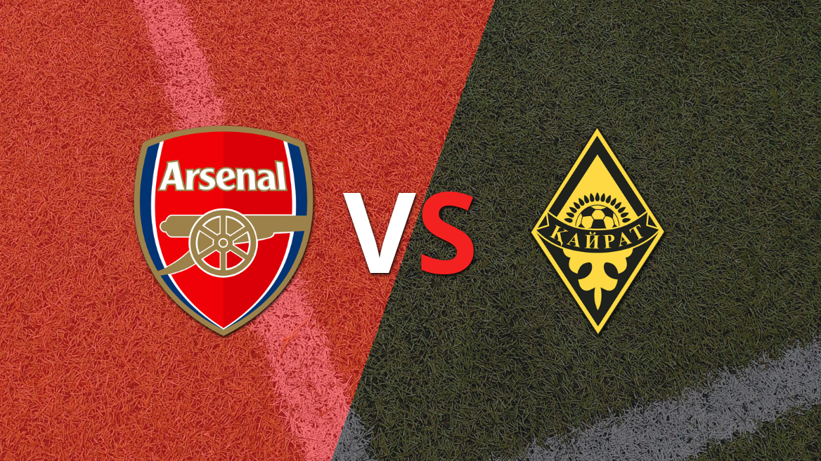 Arsenal se enfrenta ante la visita Kairat Almaty por la fecha 8