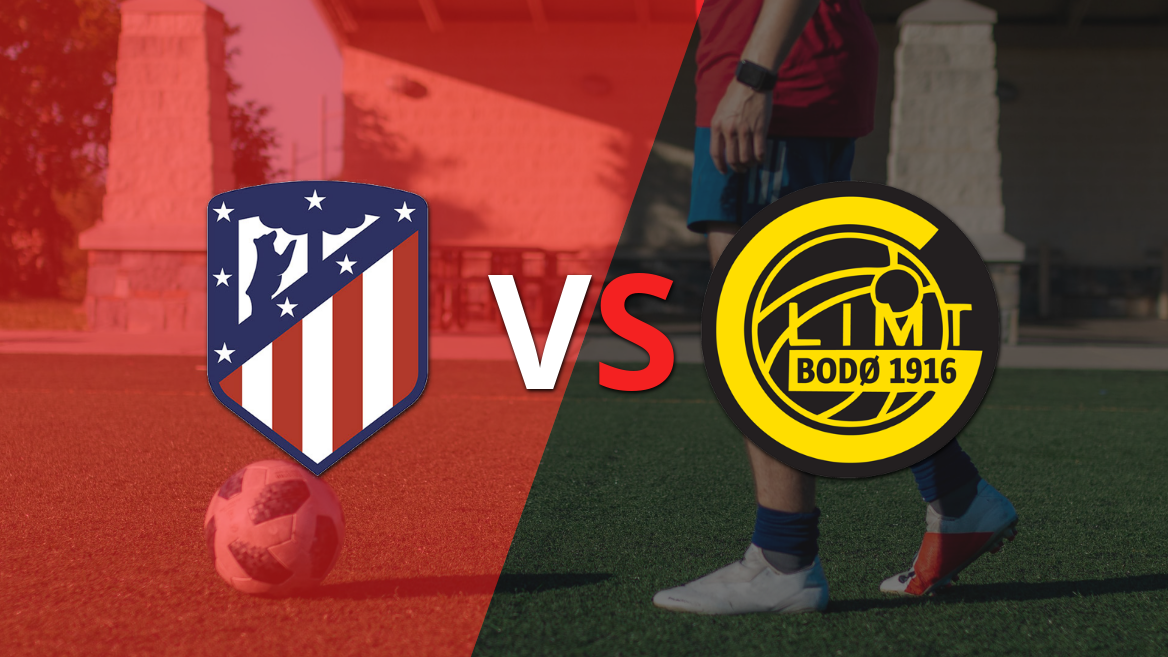Por la fecha 8 se enfrentarán Atlético de Madrid y FK Bodo/Glimt