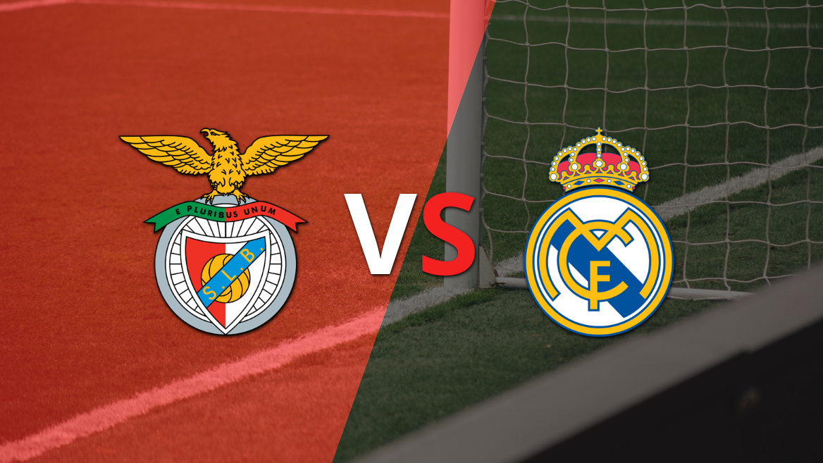 Se enfrentan Benfica y Real Madrid por la fecha 8