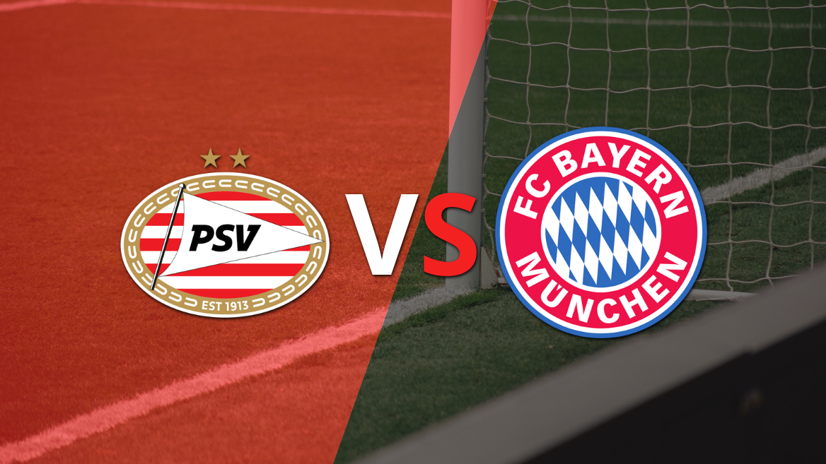 Se enfrentan PSV y Bayern Múnich por la fecha 8