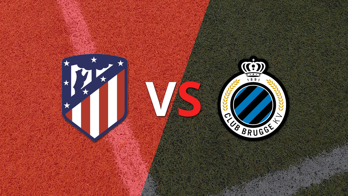 Atlético de Madrid se enfrenta ante la visita Club Brugge por la llave 6