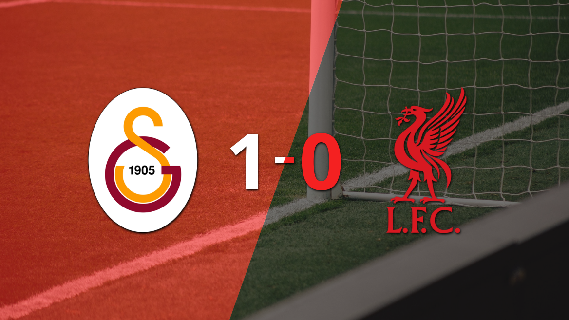 Galatasaray le ganó 1-0 en la ida a Liverpool 