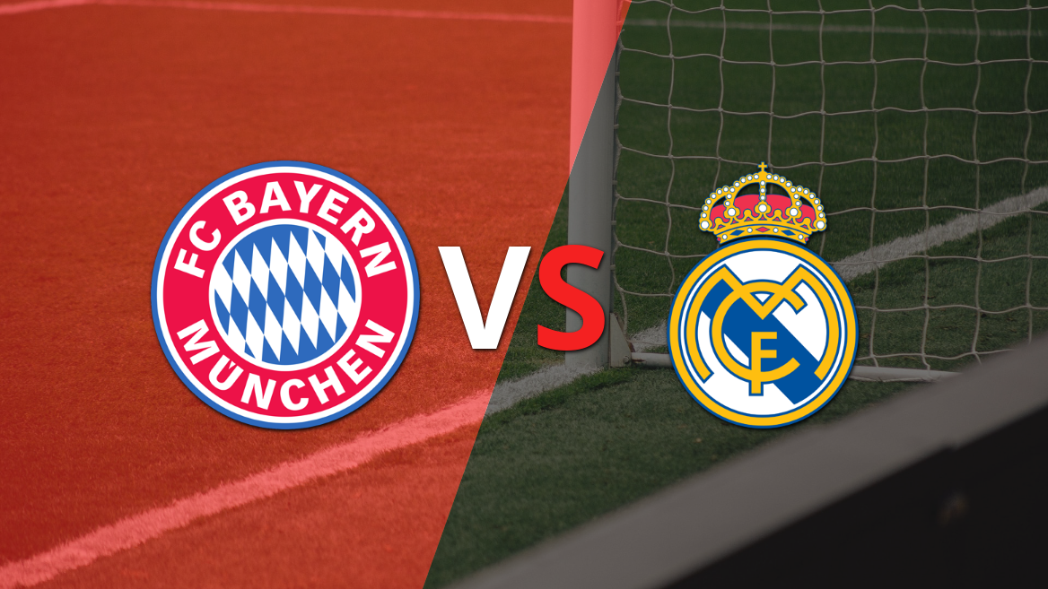 Se enfrentan Bayern Múnich y Real Madrid por la llave 2