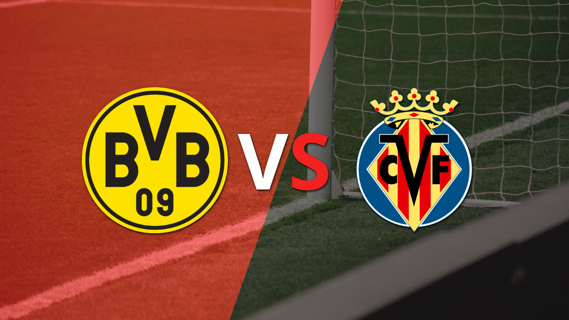Se enfrentan Borussia Dortmund y Villarreal por la fecha 1