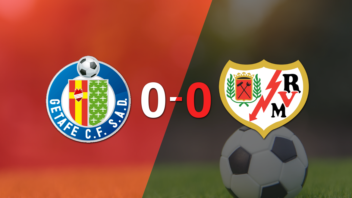 Getafe y Rayo Vallecano empataron sin goles