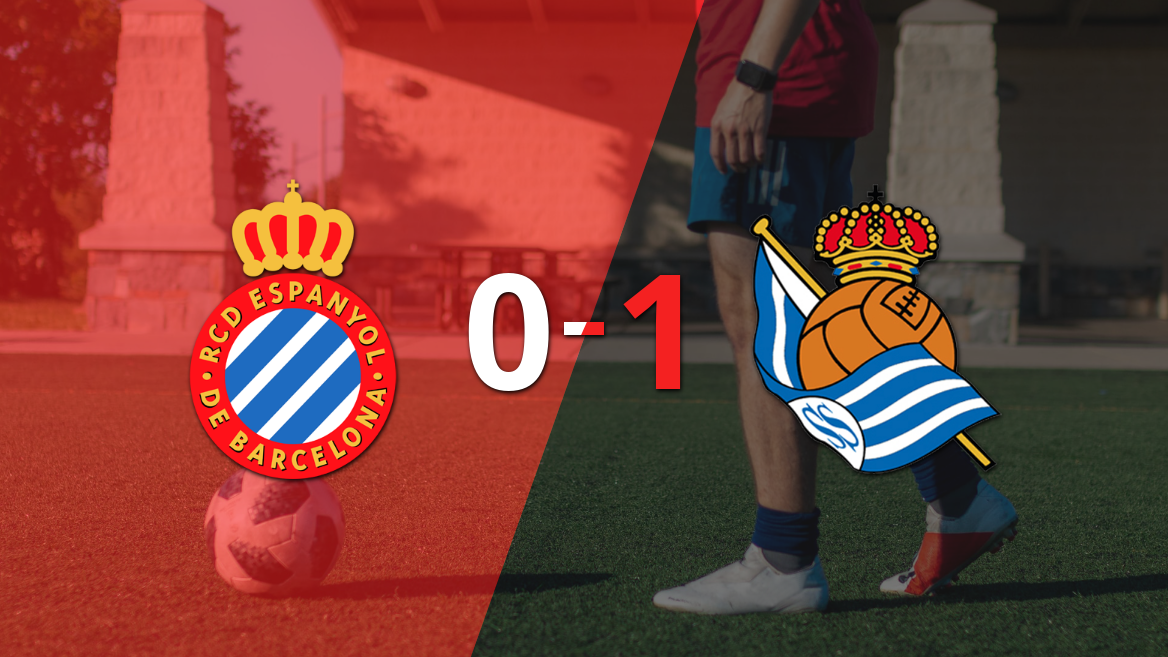 Solitario gol le da triunfo 1-0 a Real Sociedad sobre Espanyol