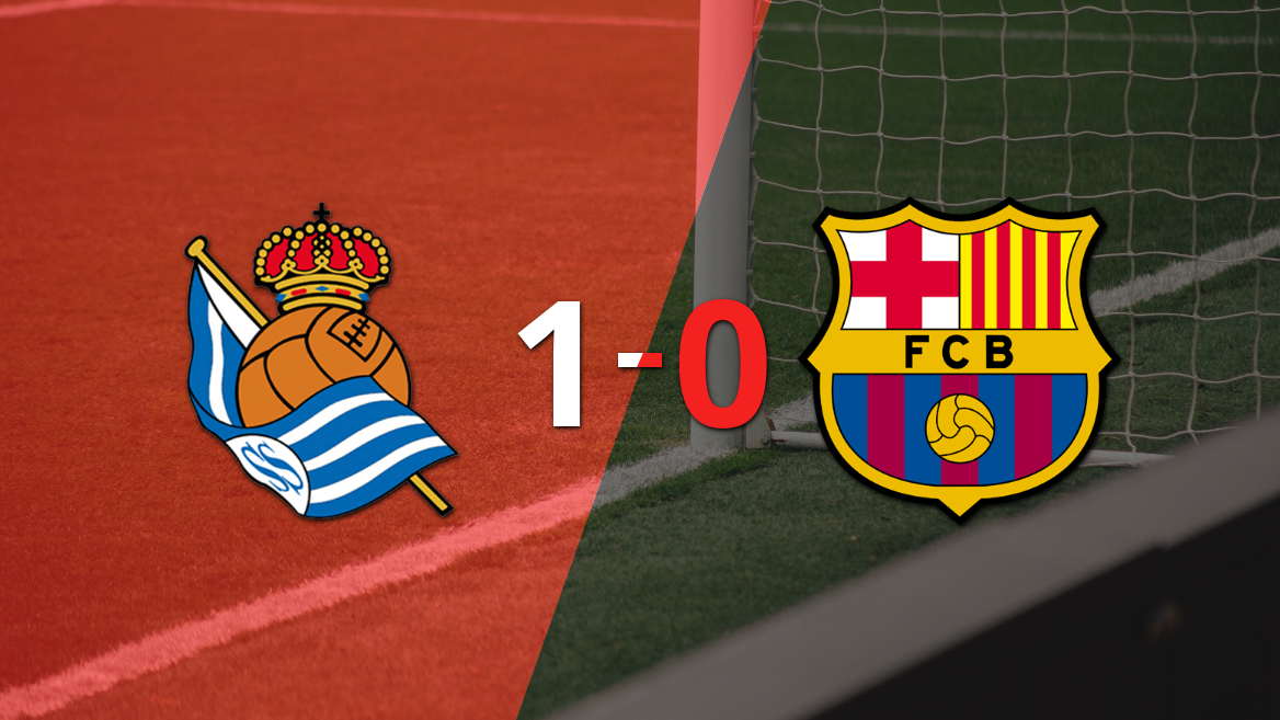 España - Primera División: Real Sociedad vs Barcelona Fecha 13