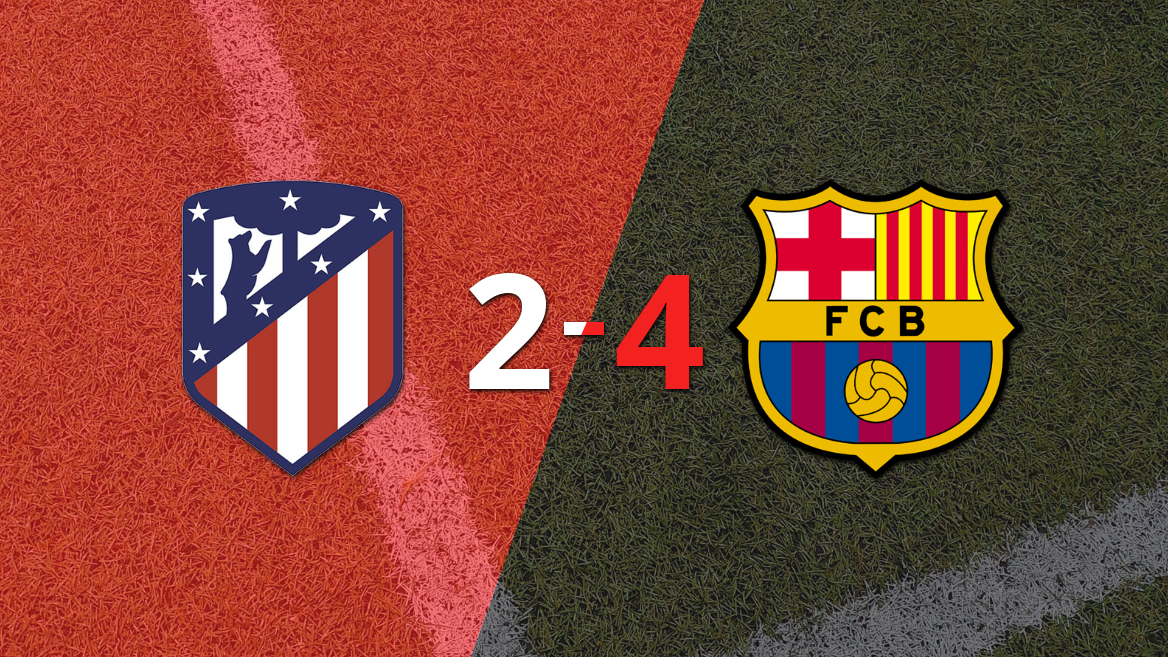 España - Primera División: Atlético de Madrid vs Barcelona Fecha 28
