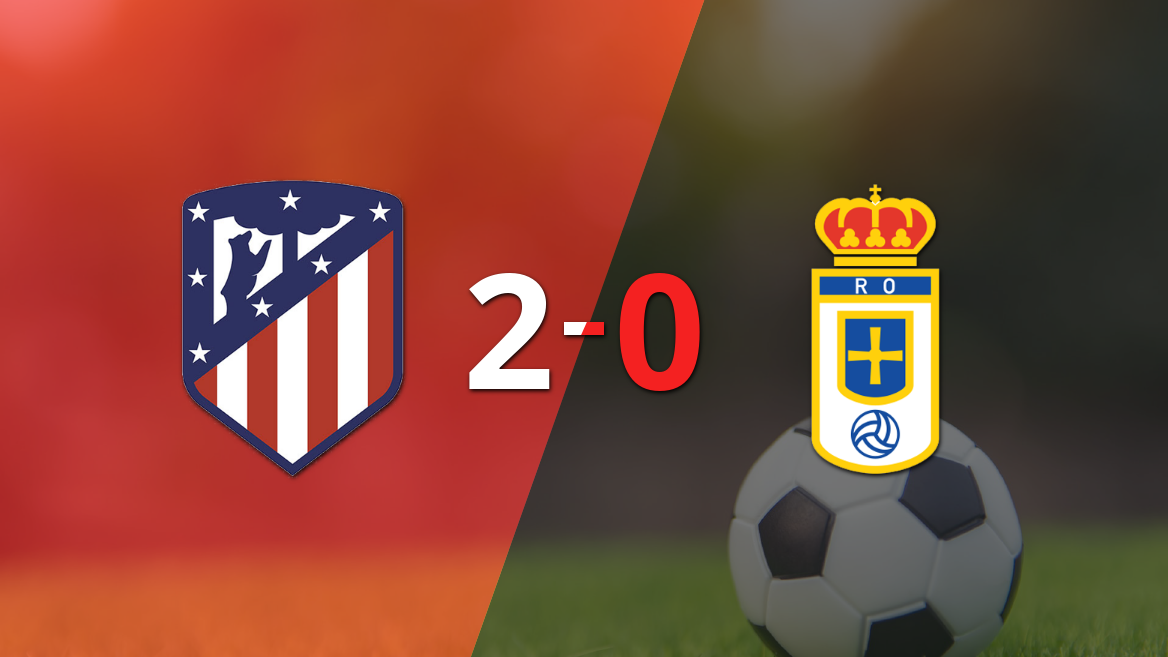 Con doblete de Alexander Sorloth, Atlético de Madrid derrotó 2-0 a Real Oviedo