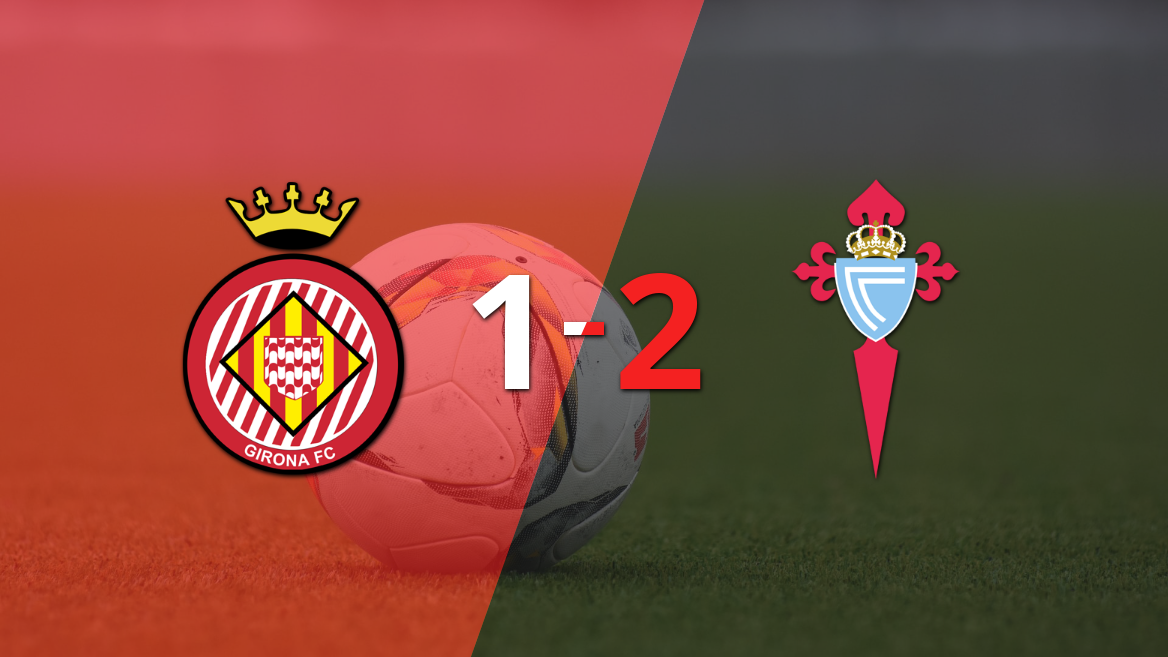 Victoria apretada de Celta por 2-1 sobre Girona