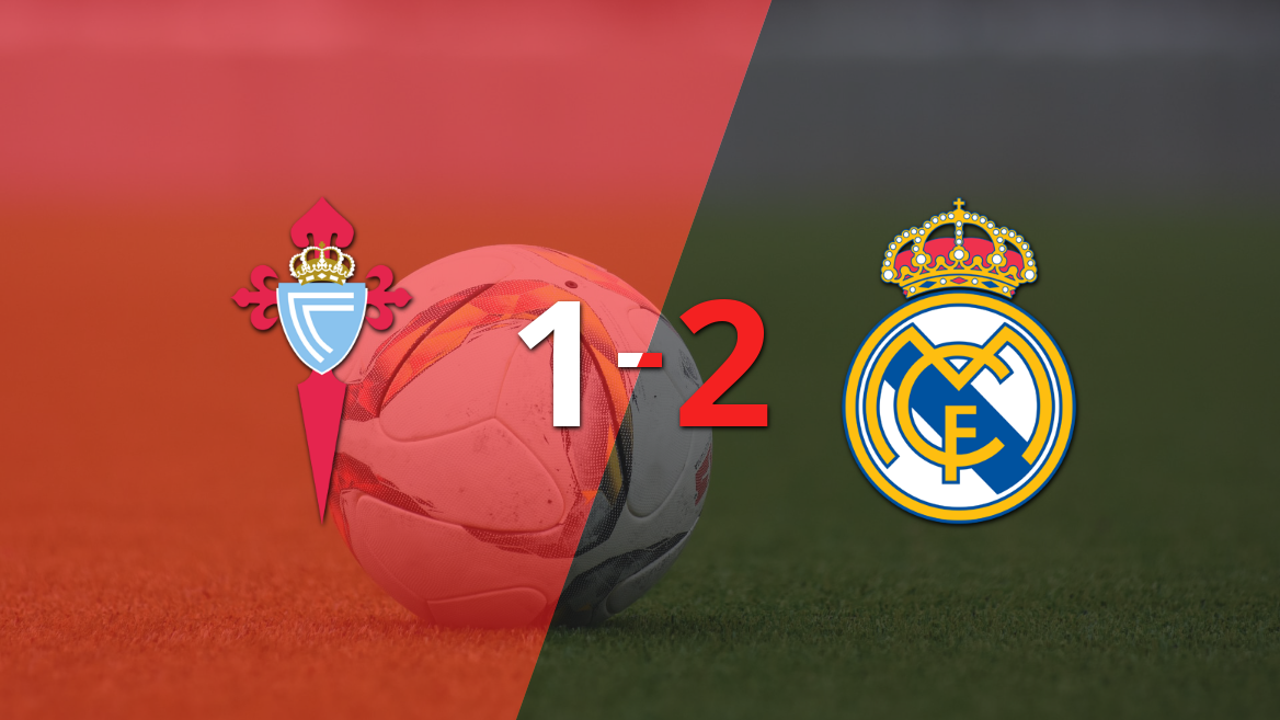 Real Madrid celebra con un sufrido 2-1 ante Celta, gracias a un gol agónico