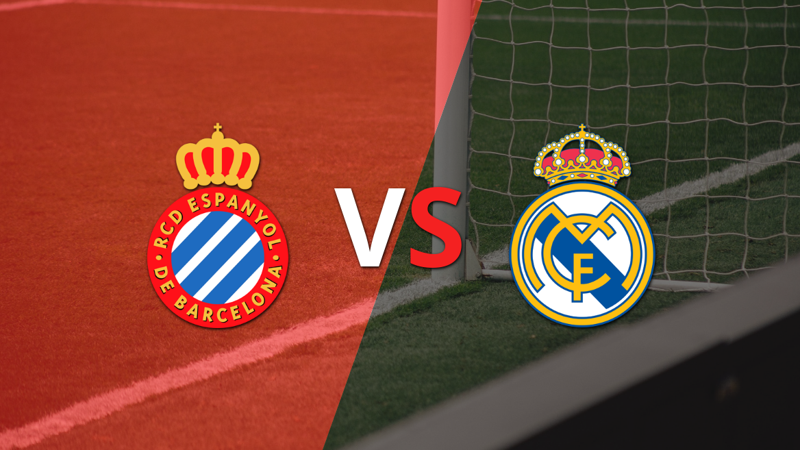 Se enfrentan Espanyol y Real Madrid por la fecha 34
