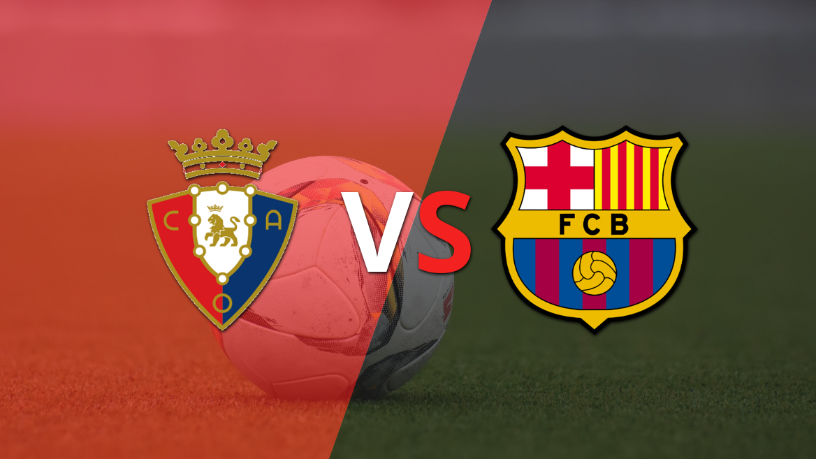 Barcelona no quiere soltar el liderato ante Osasuna