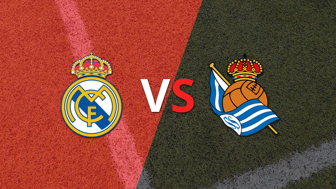 Real Madrid y Real Sociedad se enfrentan por la Fecha 1