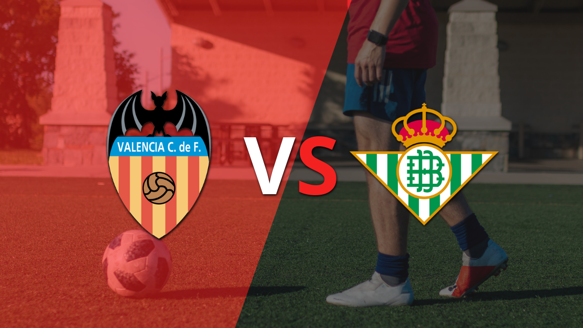 Valencia se va a enfrentar de local con Betis en la Fecha 1