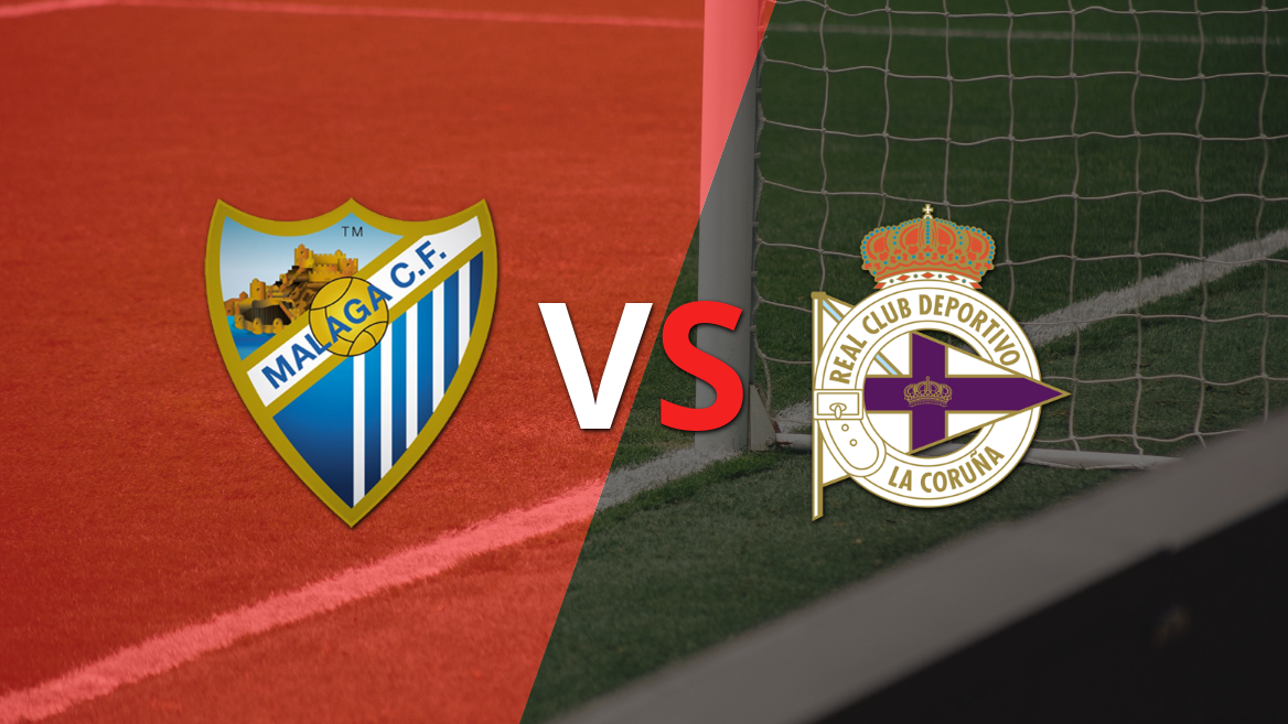 Málaga y Deportivo se enfrentan en el cierre de la Fecha 2
