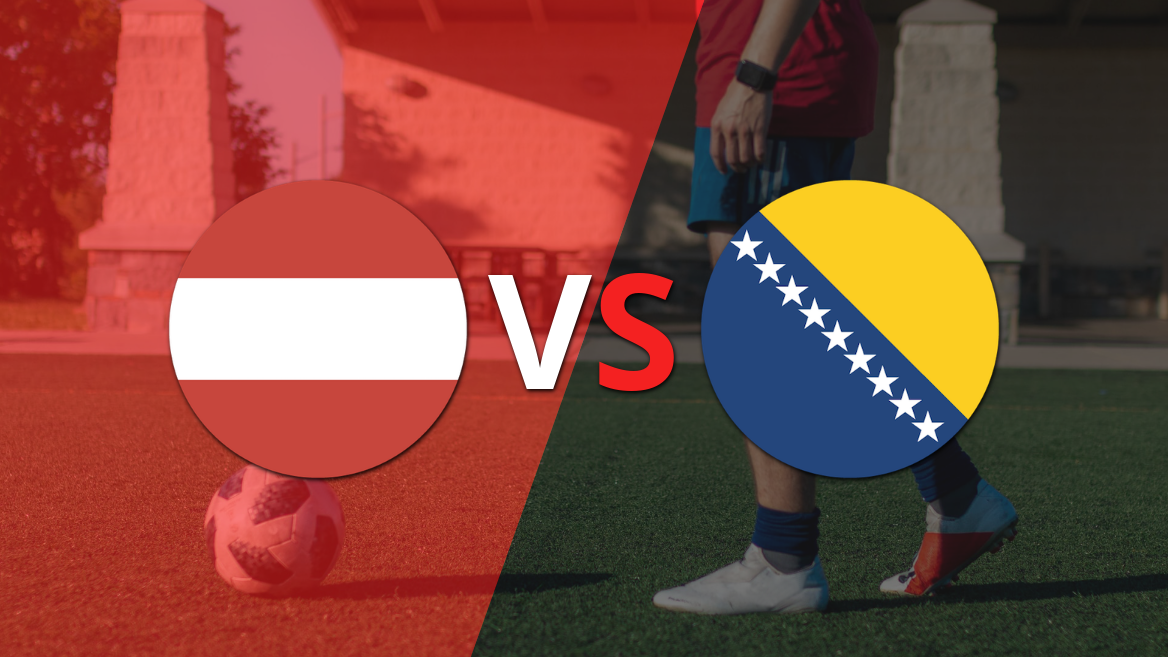 Por la fecha 10 del grupo H se enfrentarán Austria y Bosnia-Herz.