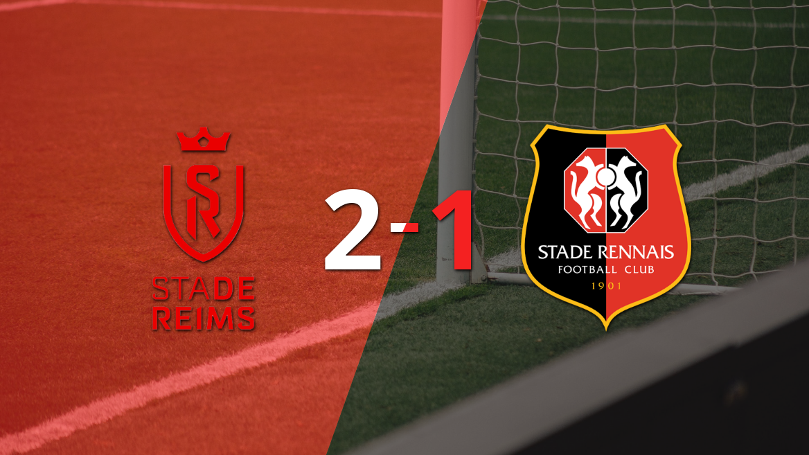 Stade de Reims remonta el partido con Stade Rennes y sella el triunfo 2 a 1