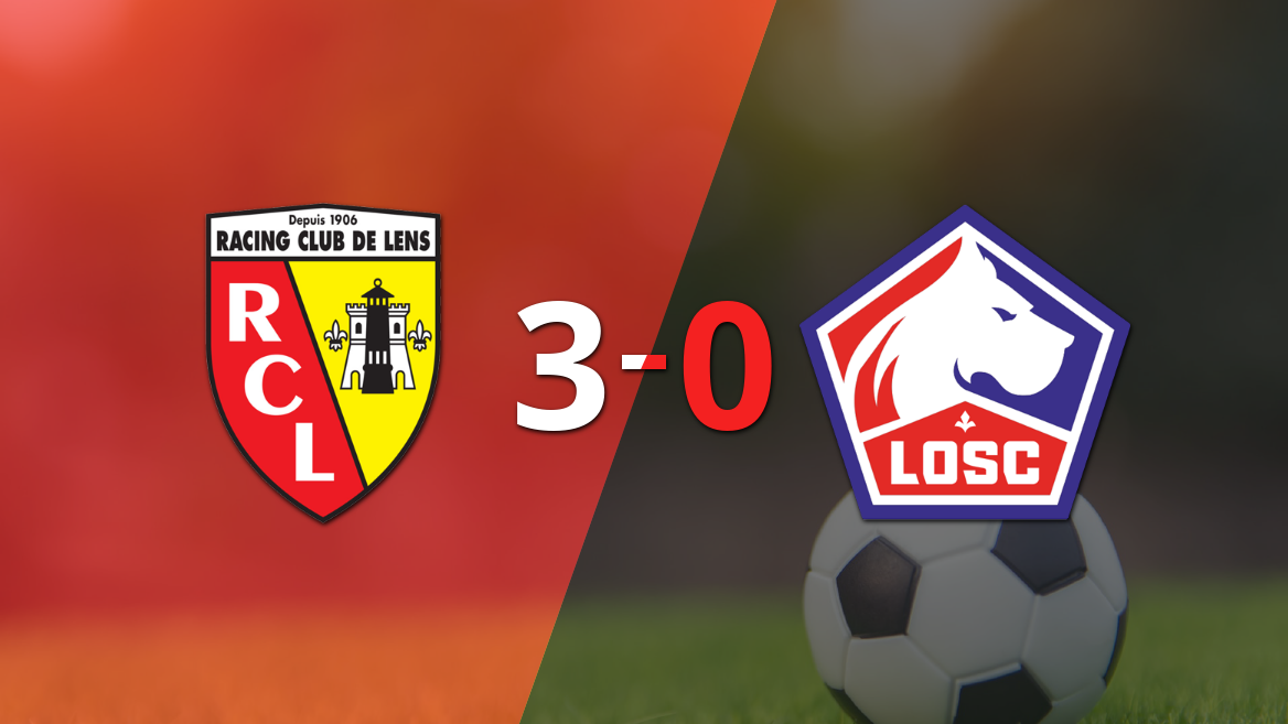 Goleada de Lens 3 a 0 sobre Lille Goleada de Lens 3 a 0 sobre Lille