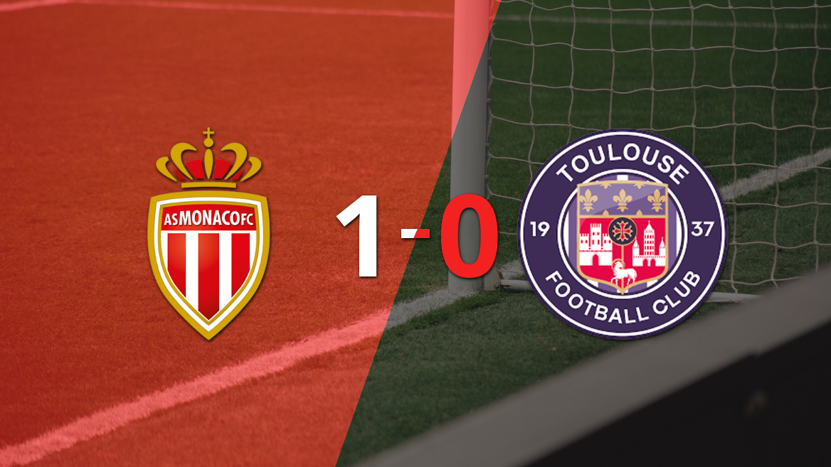 Toulouse perdió 1-0 ante Mónaco