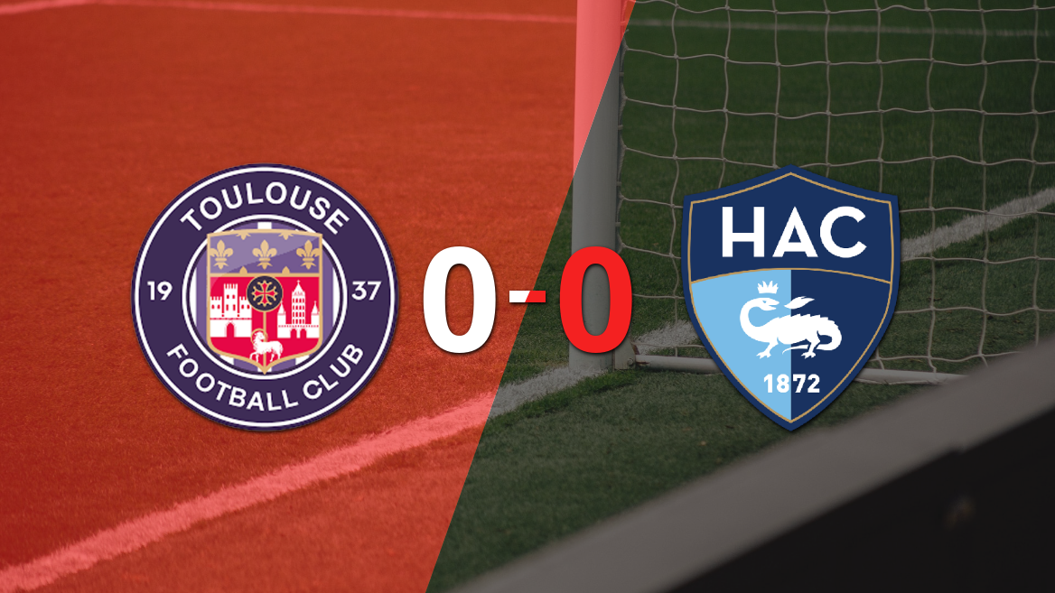 Toulouse no pudo con Le Havre AC y empataron sin goles