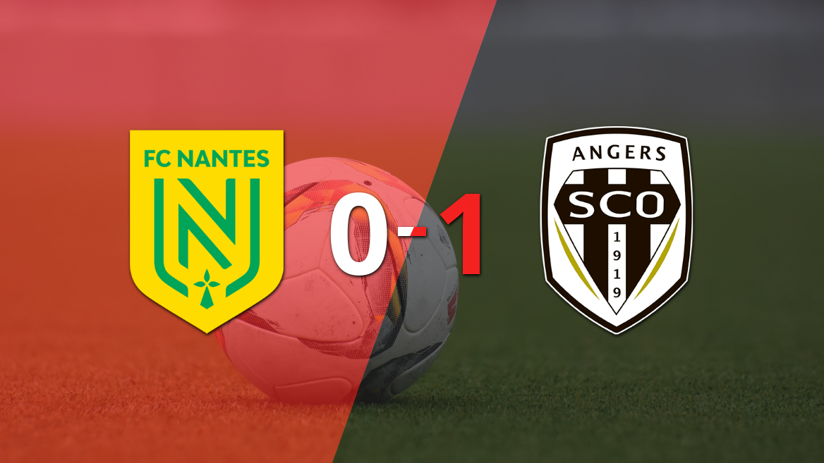Angers se quedó con la victoria 1-0 ante Nantes en el Stade de la Beaujoire