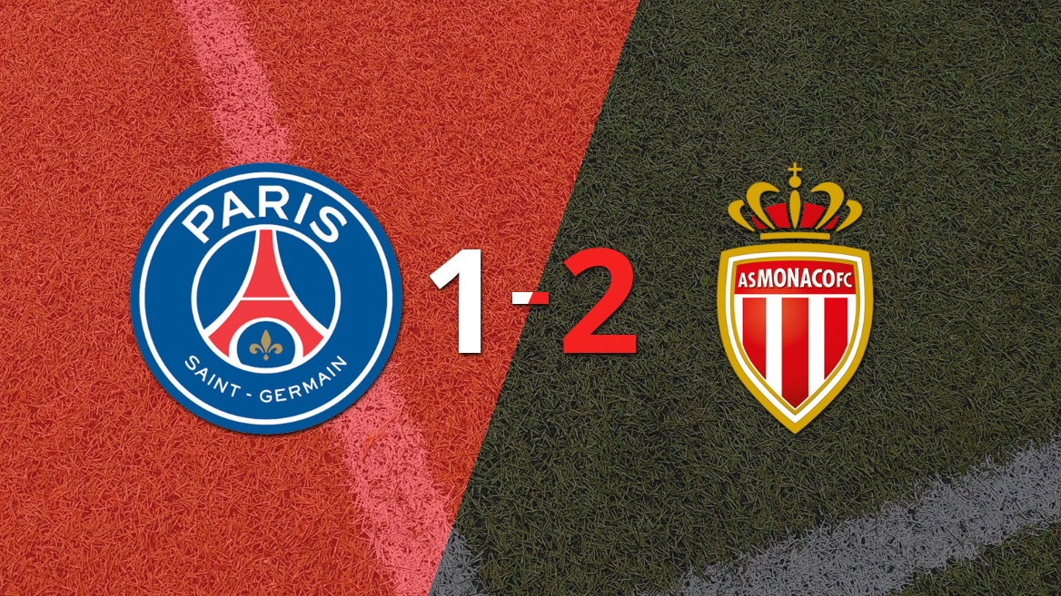 Mónaco logra remontada y gana 2-1 a PSG