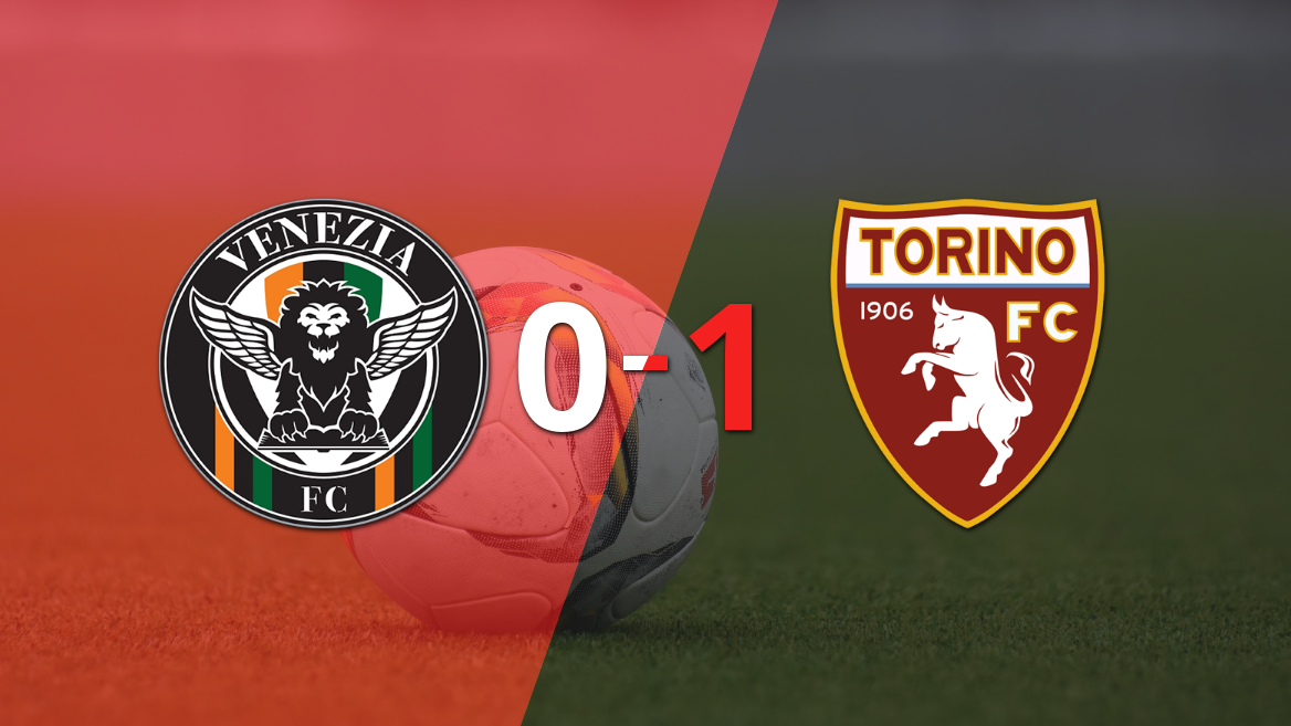 Con gol agónico, Torino se quedó con la victoria 1-0 ante Venezia en el estadio Stadio Pierluigi Penzo