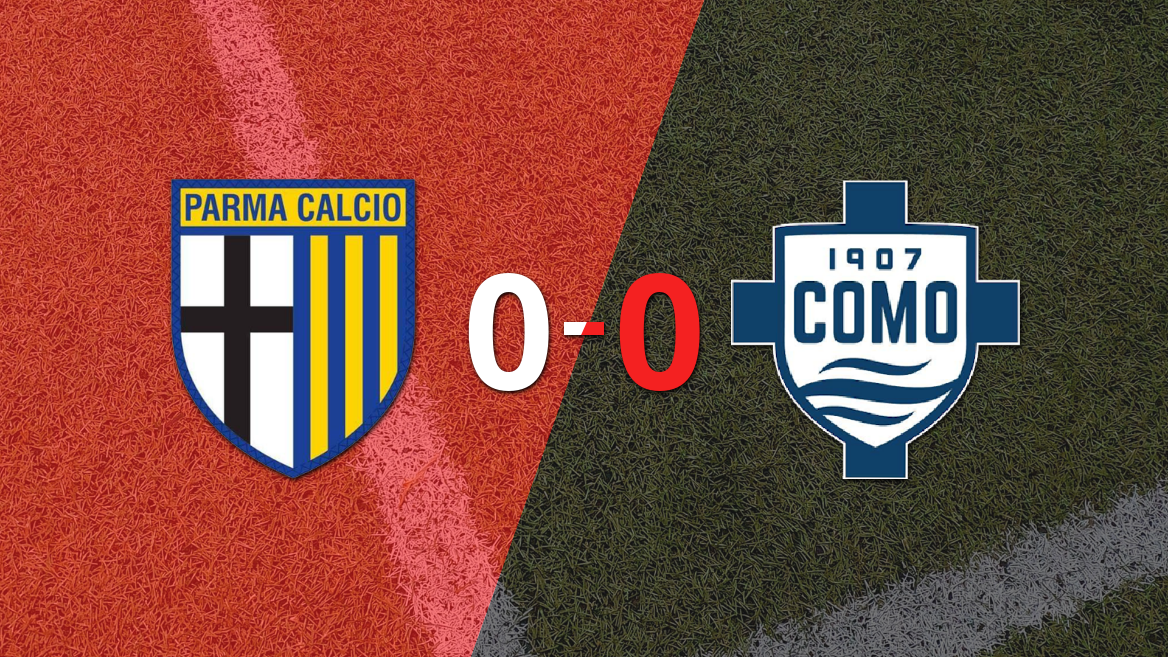 Parma y Como 1907 no se hicieron daño y empataron sin goles