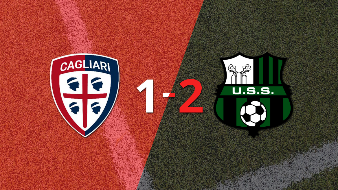Sassuolo castigó a Cagliari con una victoria por 2 a 1 Sassuolo castigó a Cagliari con una victoria por 2 a 1