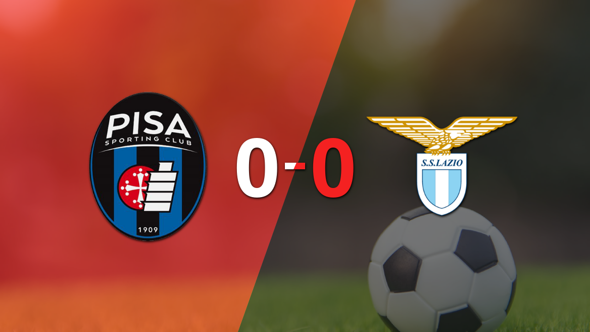 Pisa y Lazio empataron sin goles Pisa y Lazio empataron sin goles