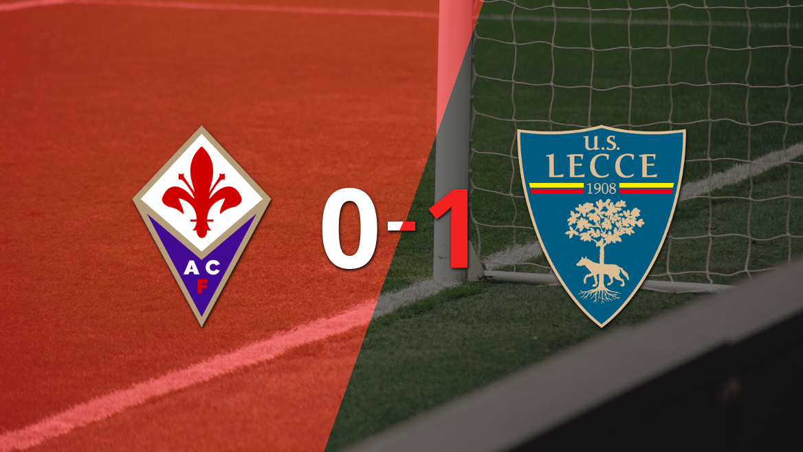 Medon Berisha le dio la victoria a Lecce ante Fiorentina