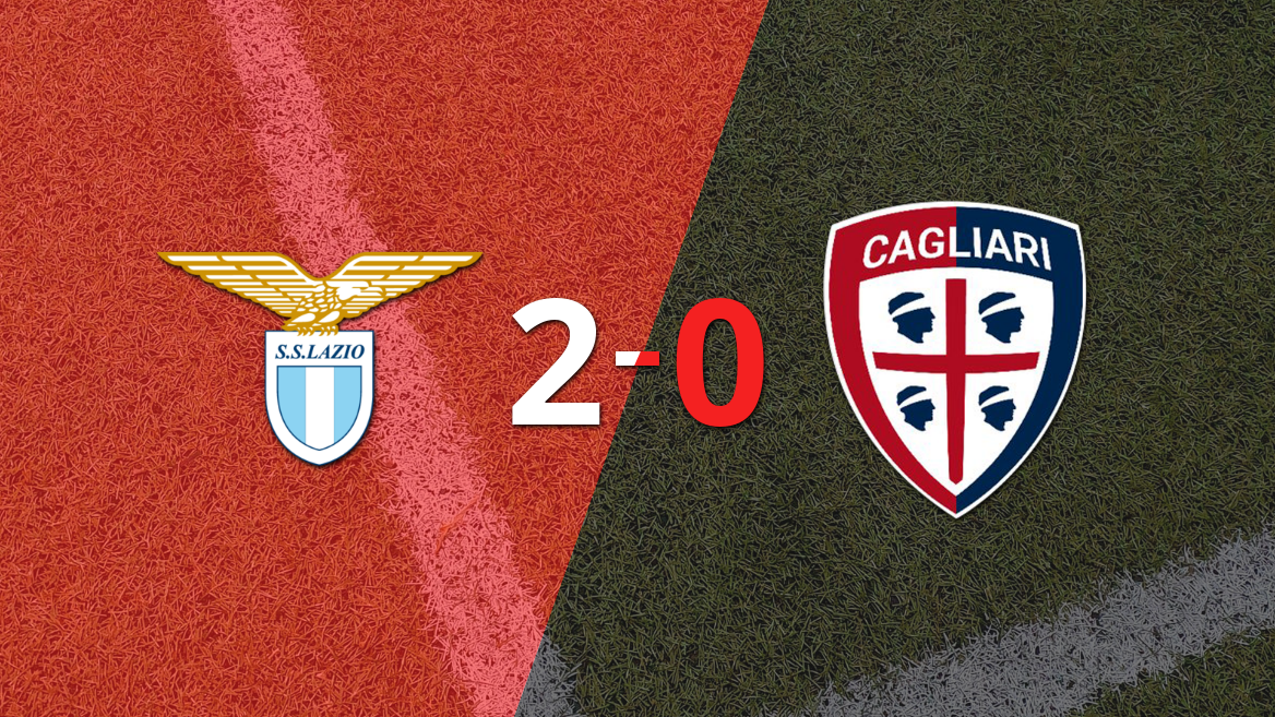 Lazio deja a Cagliari en cero con un triunfo 2-0