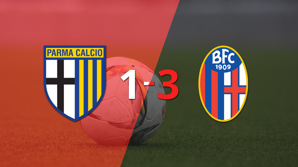 Bologna se impone con remontada 3-1 sobre Parma
