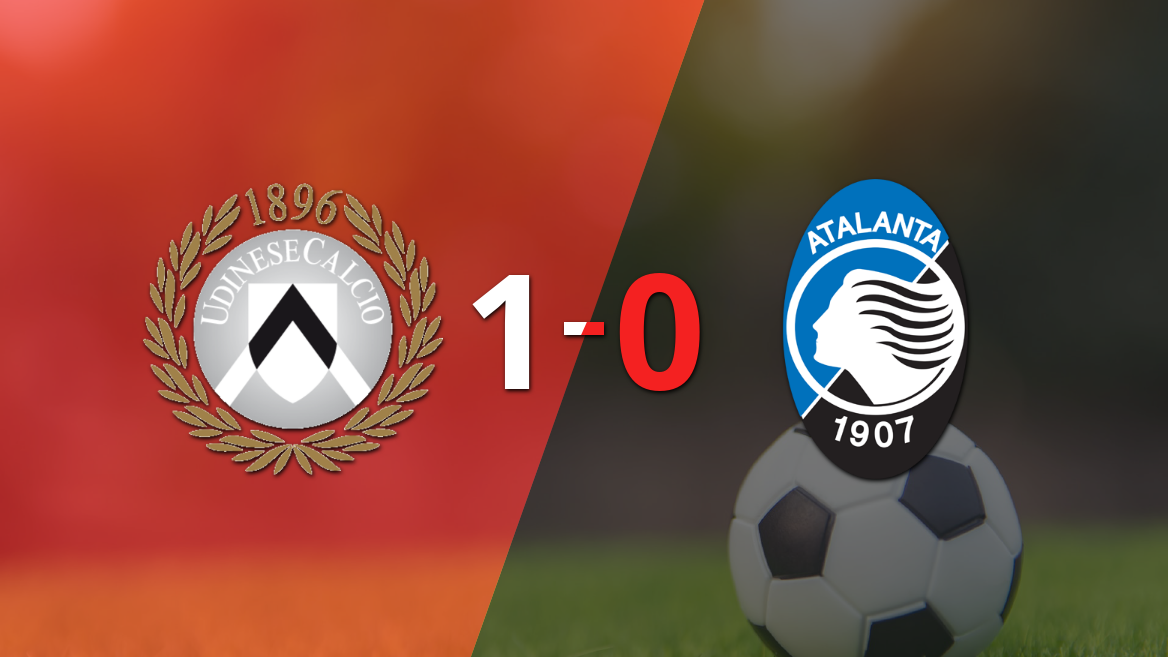 Con gol de Nicolò Zaniolo, Udinese le ganó a Atalanta por 1 a 0