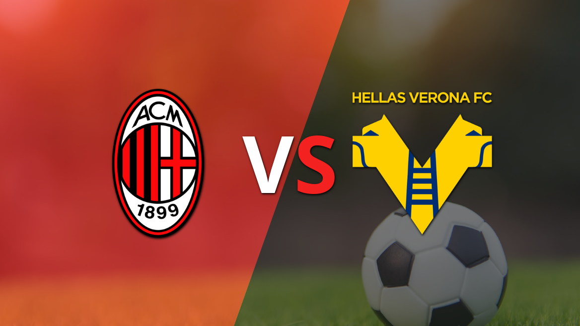 Milan busca derrotar a Hellas Verona para posicionarse en la cima del torneo