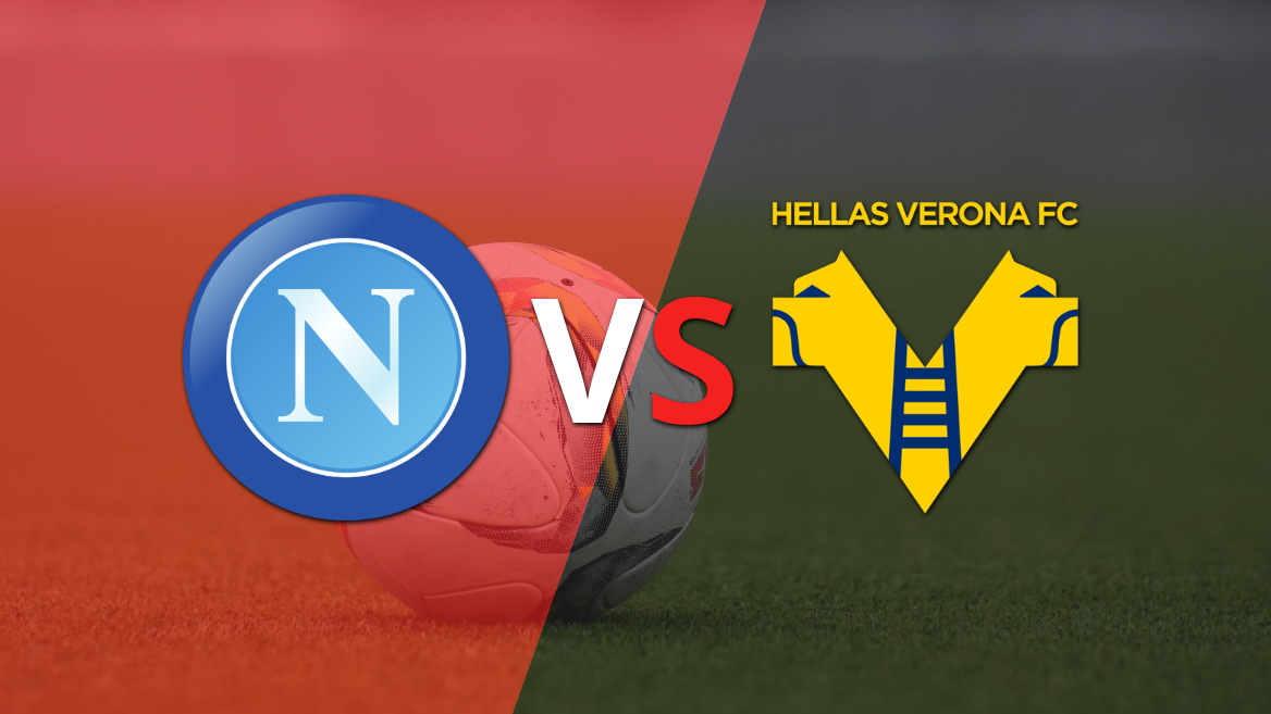 Napoli busca derrotar a Hellas Verona para subirse al liderato