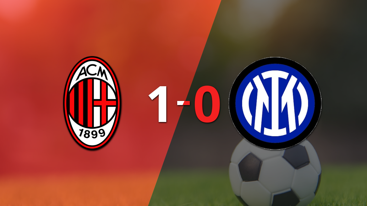Milan se quedó con el "Derby della Madonnina" por 1 a 0
