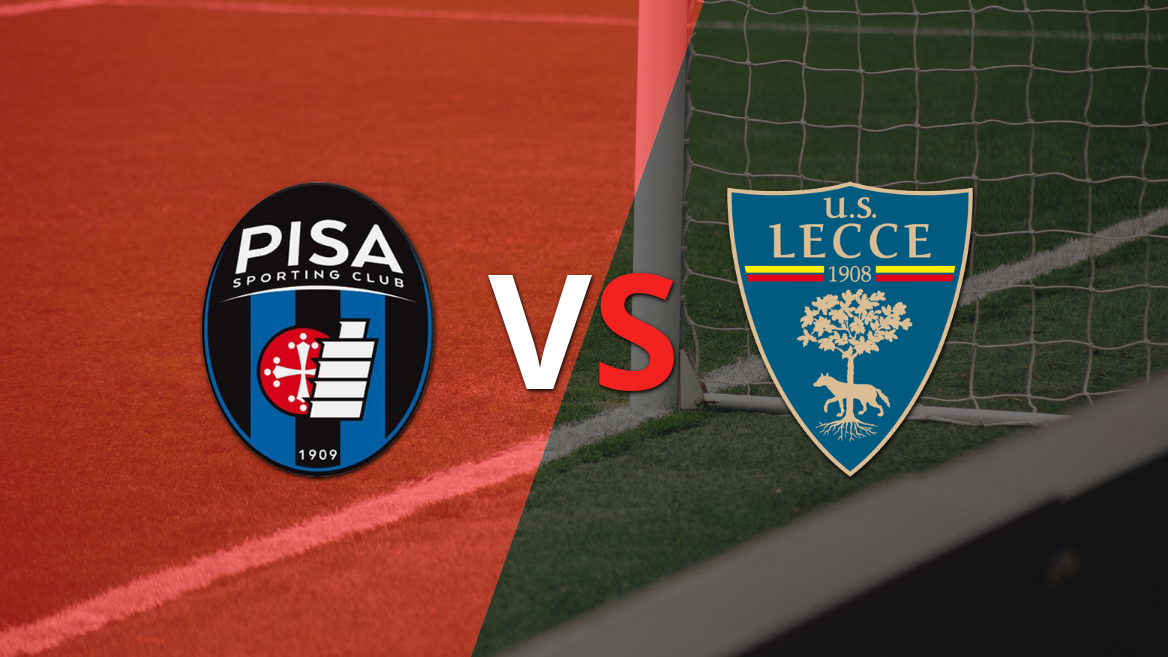 Pisa busca salir del último lugar ante Lecce