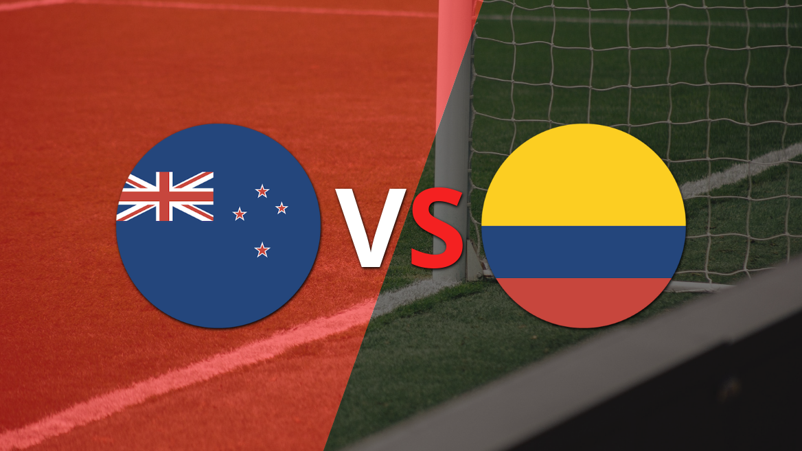 Se enfrentan Nueva Zelanda y Colombia por la fecha 2 del grupo A