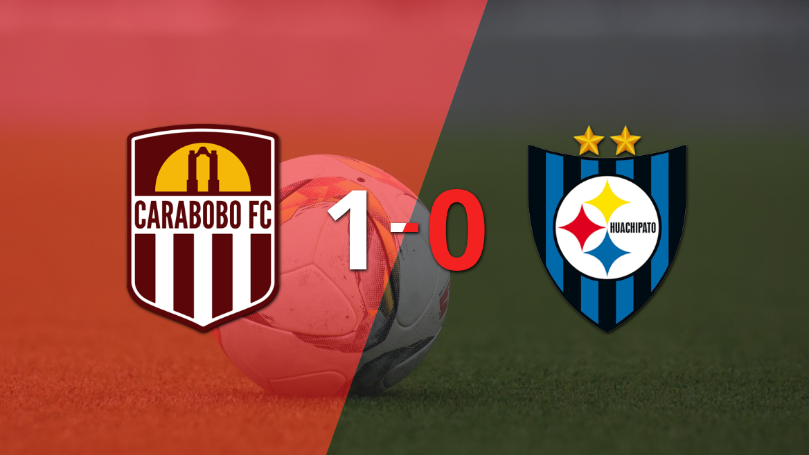 Carabobo ganó 1-0 y se llevó el duelo de ida 