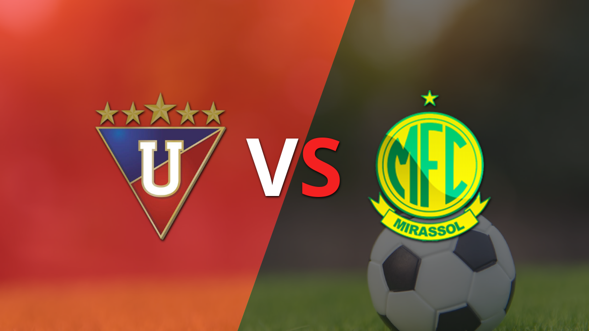 Liga de Quito y Mirassol se encuentran en la fecha 2 del grupo G