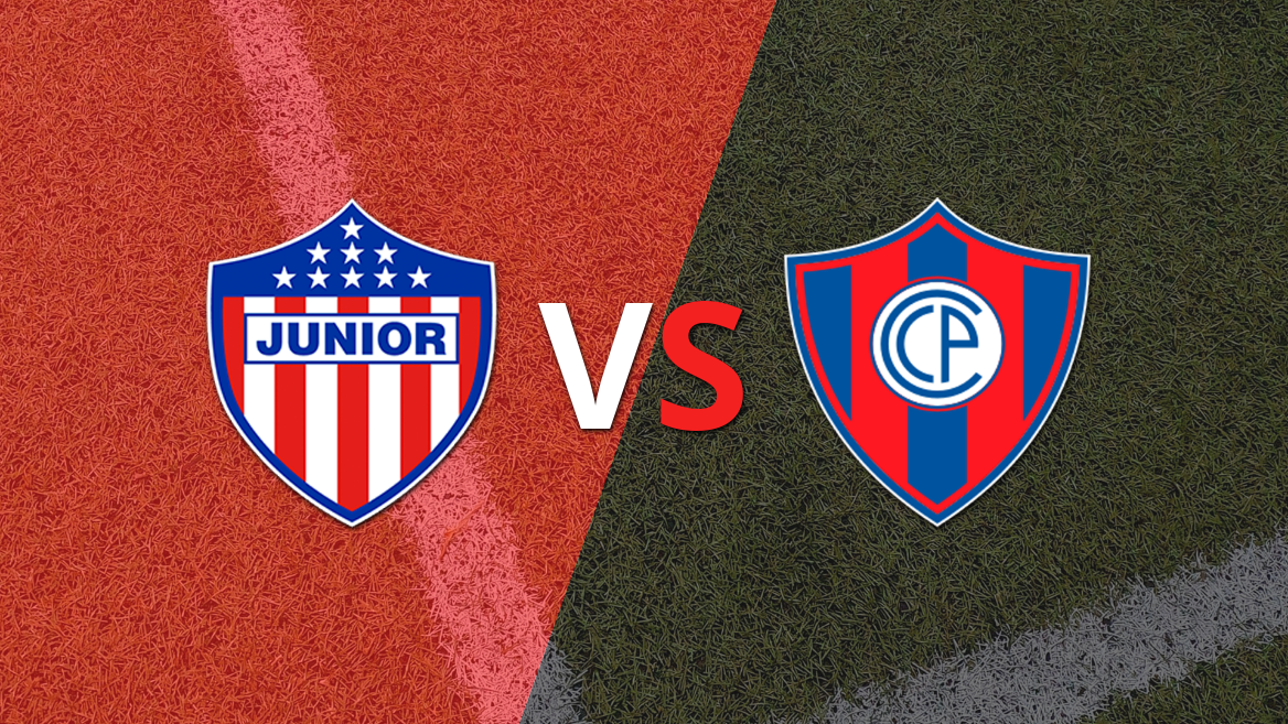 Junior y Cerro Porteño se miden por la fecha 4 del grupo F