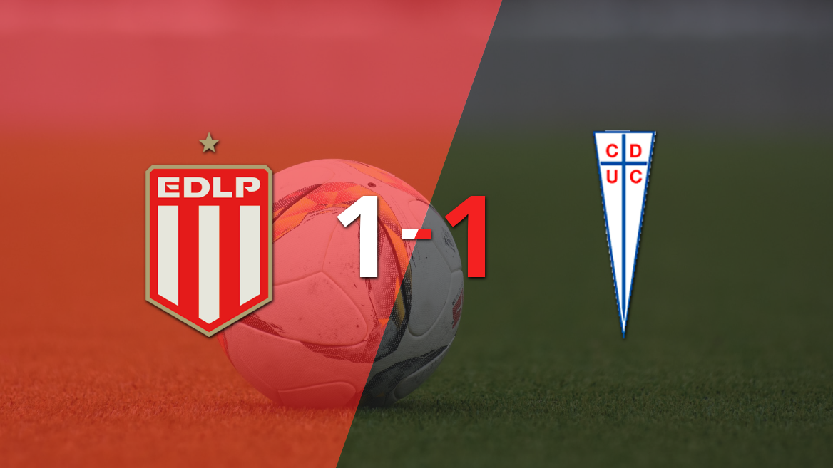 Estudiantes empató 1-1 con U. Católica y todo se define a la vuelta