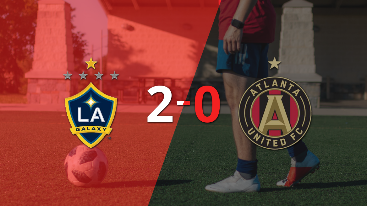 Con dos goles, LA Galaxy se impuso a Atlanta United en el estadio Dignity Health Sports Park